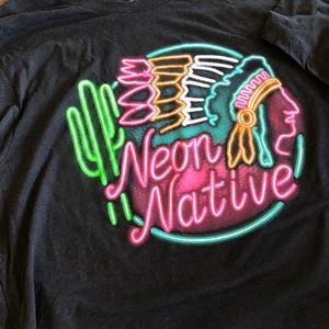 Neon Native Crazy Train Tee